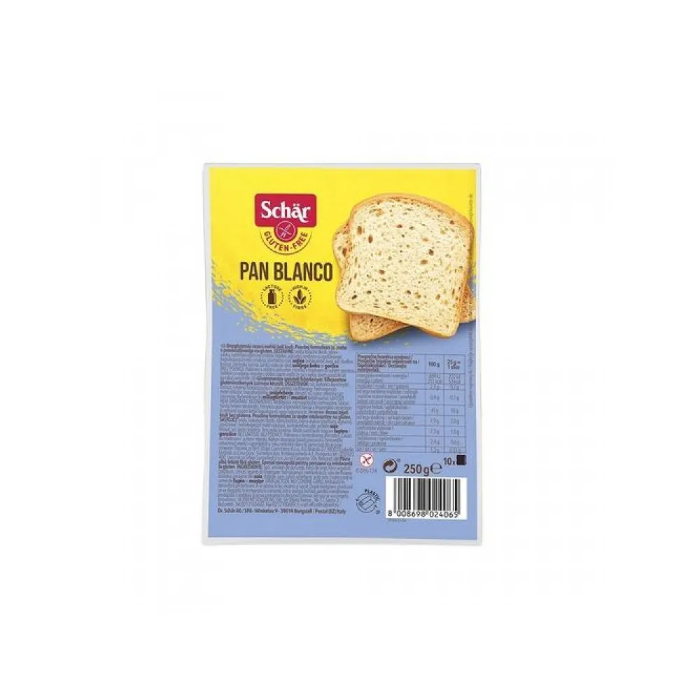 Хліб Schar білий 250гр  арт. 08504 