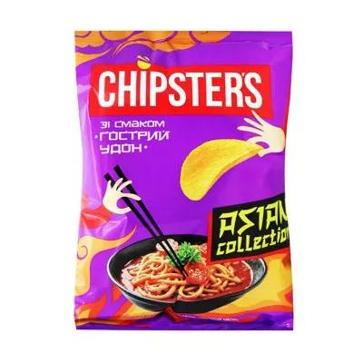Чипси Chipster's Гострий удон 100гр  арт. 09265