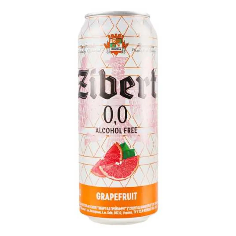 Пиво Zibert Грейф. б/а з/б 0,5л  арт. 02205 