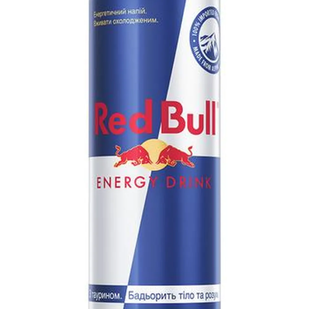 Енергетичний напій RedBul з/б 0.355л  арт. 04384 