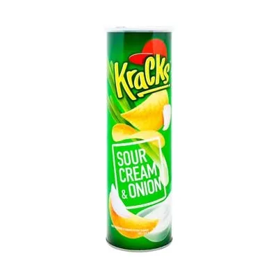 Чипси Kracks смет/циб 160гр  арт. 04331