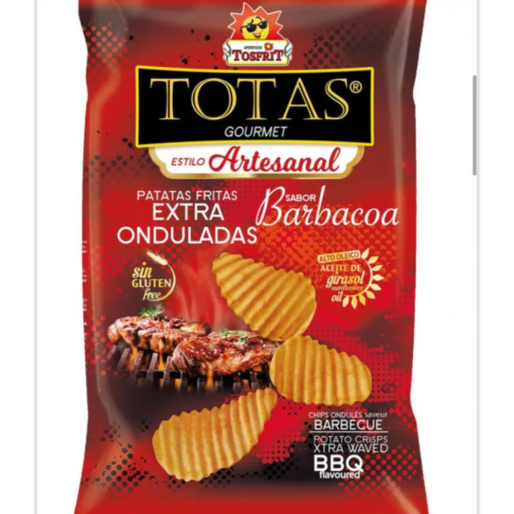 Чипси Totas BBQ 130гр  арт. 08823 
