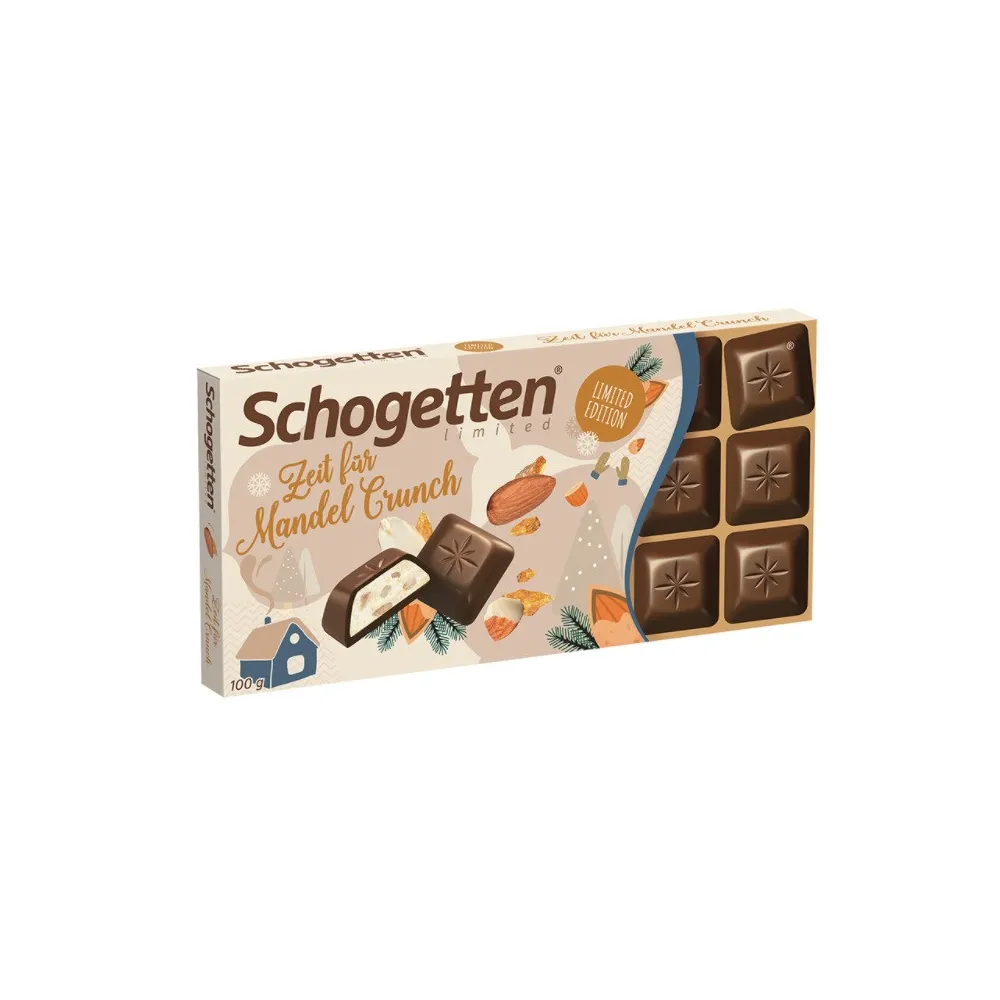 Шоколад Schogetten Кранч 100гр  арт. 05516 