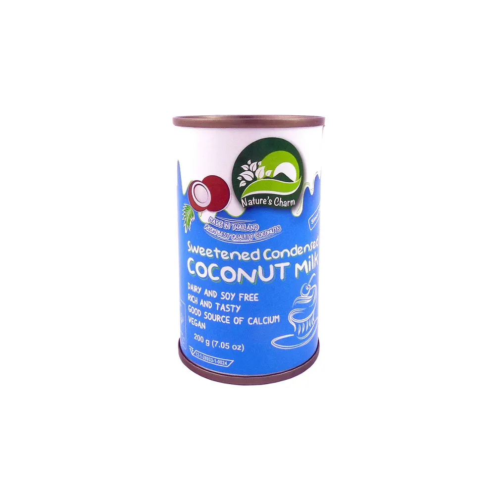 Згущене молоко Nature's Charm Кокосове 200гр  арт. 08588 