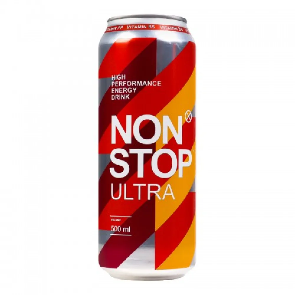 Енергетичний напій Non Stop Ultra 0.5л  арт. 07356 