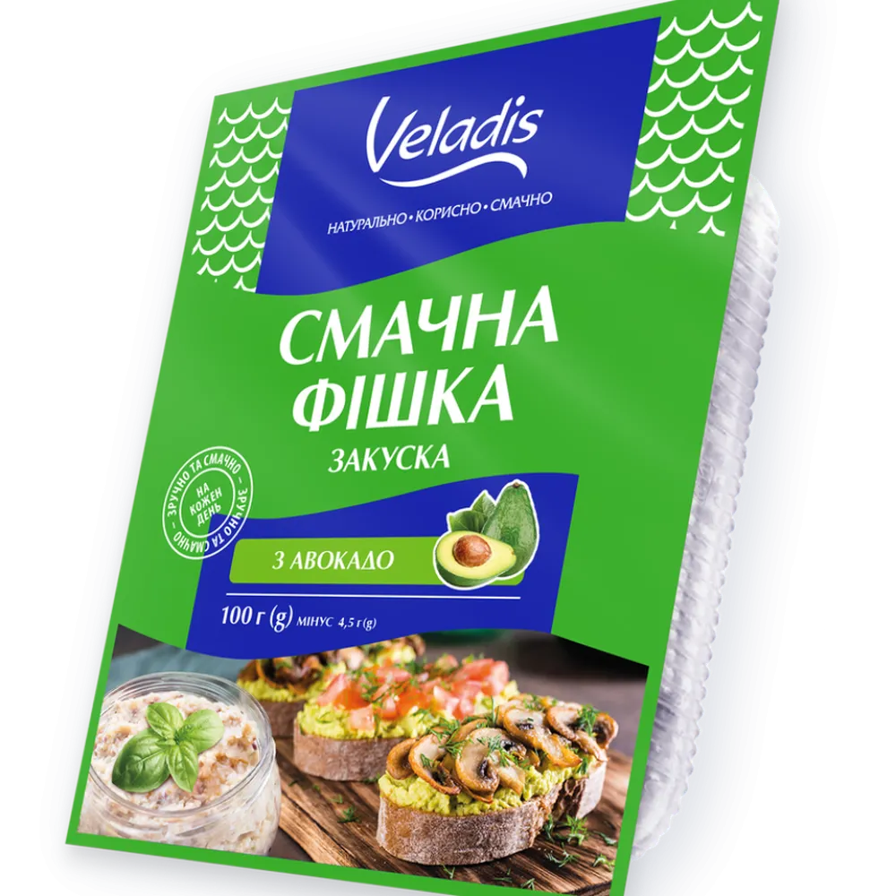 Закуска Veladis Смачна фішка з авокадо 100гр  арт. 07366 