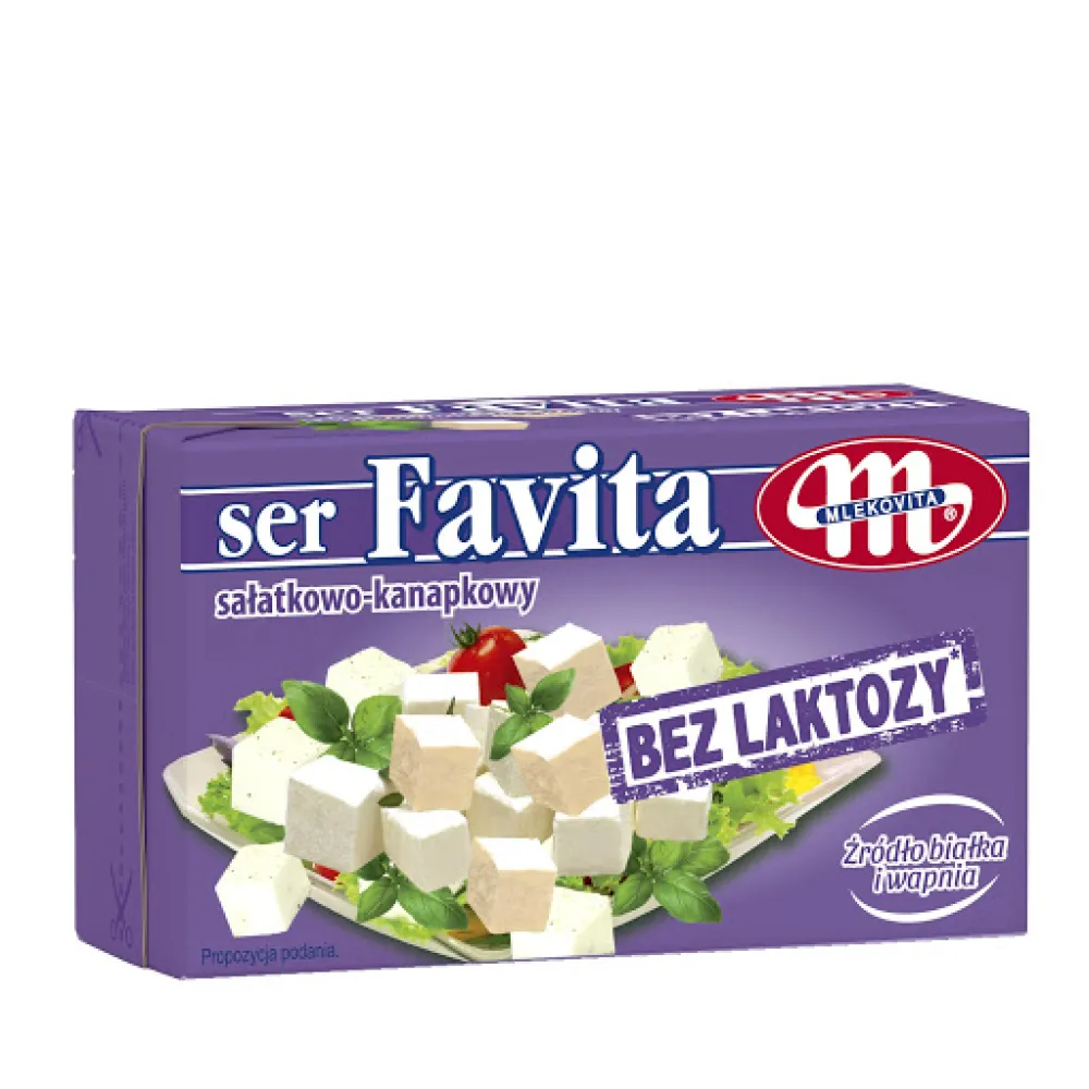 Сир м'який Favita Фета без лактози 270гр  арт. 05655 