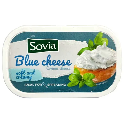 Крем-сир Sovia Blue cheese 200гр  арт. 04074
