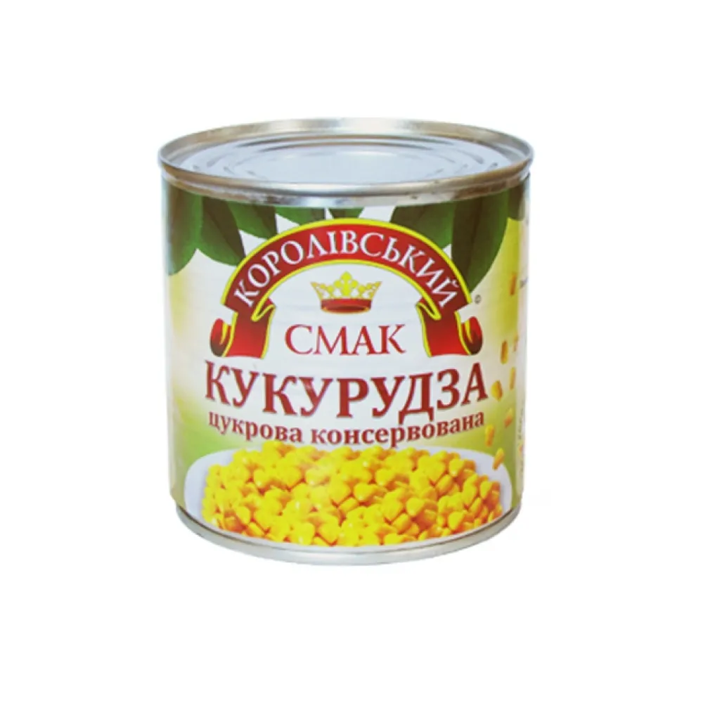 Кукурудза Королівський смак Суперсолодка ж/б 340гр  арт. 03812 