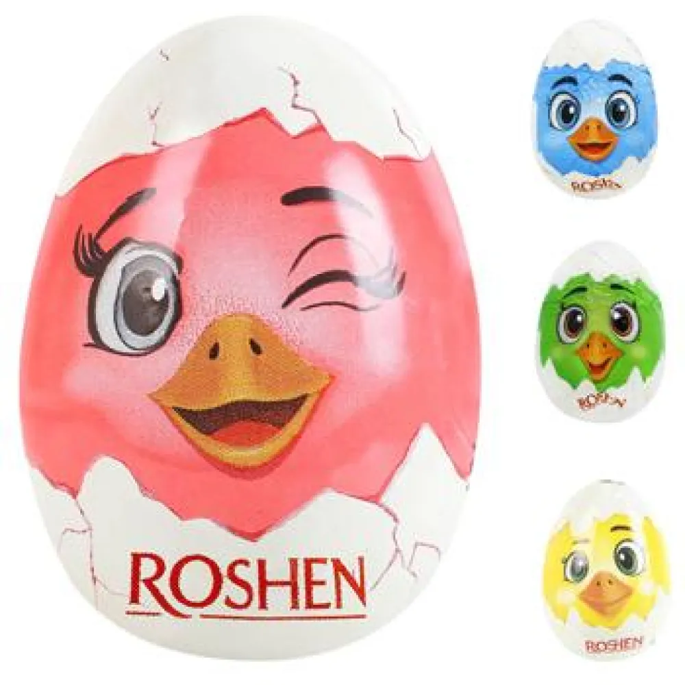 Шоколадна фігурка Roshen Яйце весняне 26гр  арт. 10577 