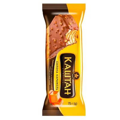 Морозиво Хладик Каштан сол.карам 75гр  арт. 02499