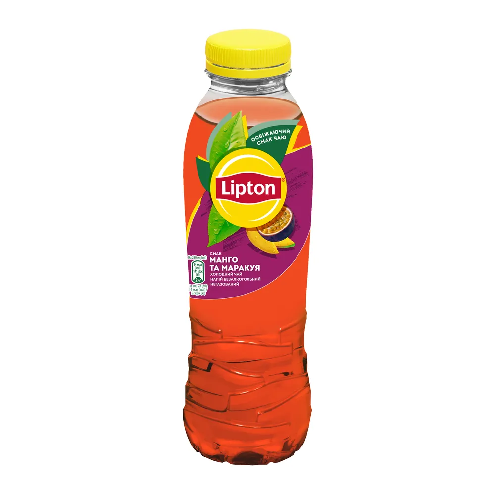Холодний чай Lipton Чорний, манго-марак. 0.5л  арт. 07066 