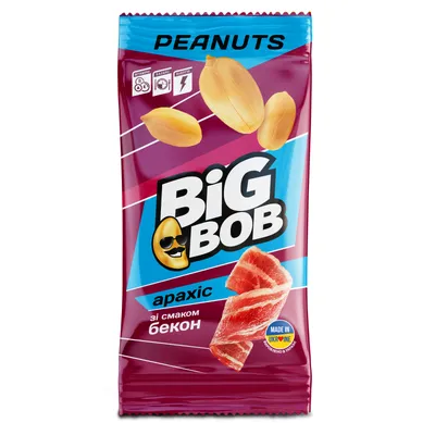 Арахіс Big Bob Бекон 60гр  арт. 00584