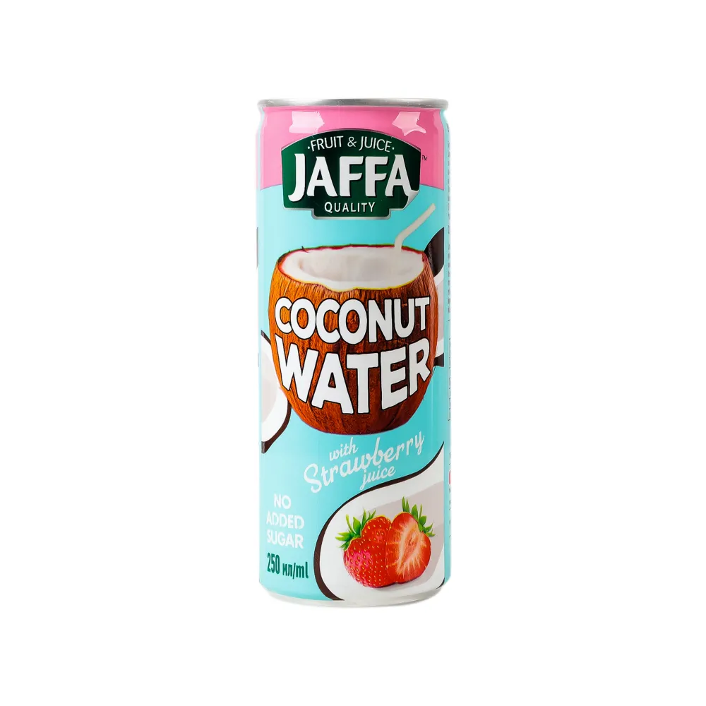 Вода Кокосова Jaffa Can Полуниця 0.25л  арт. 10158 