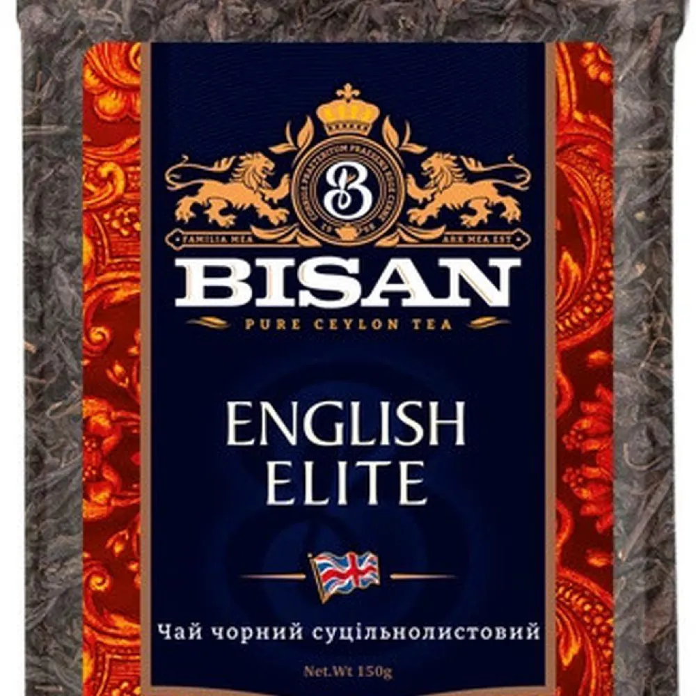 Чай Bisan Англійський Елітний 150гр  арт. 10836 