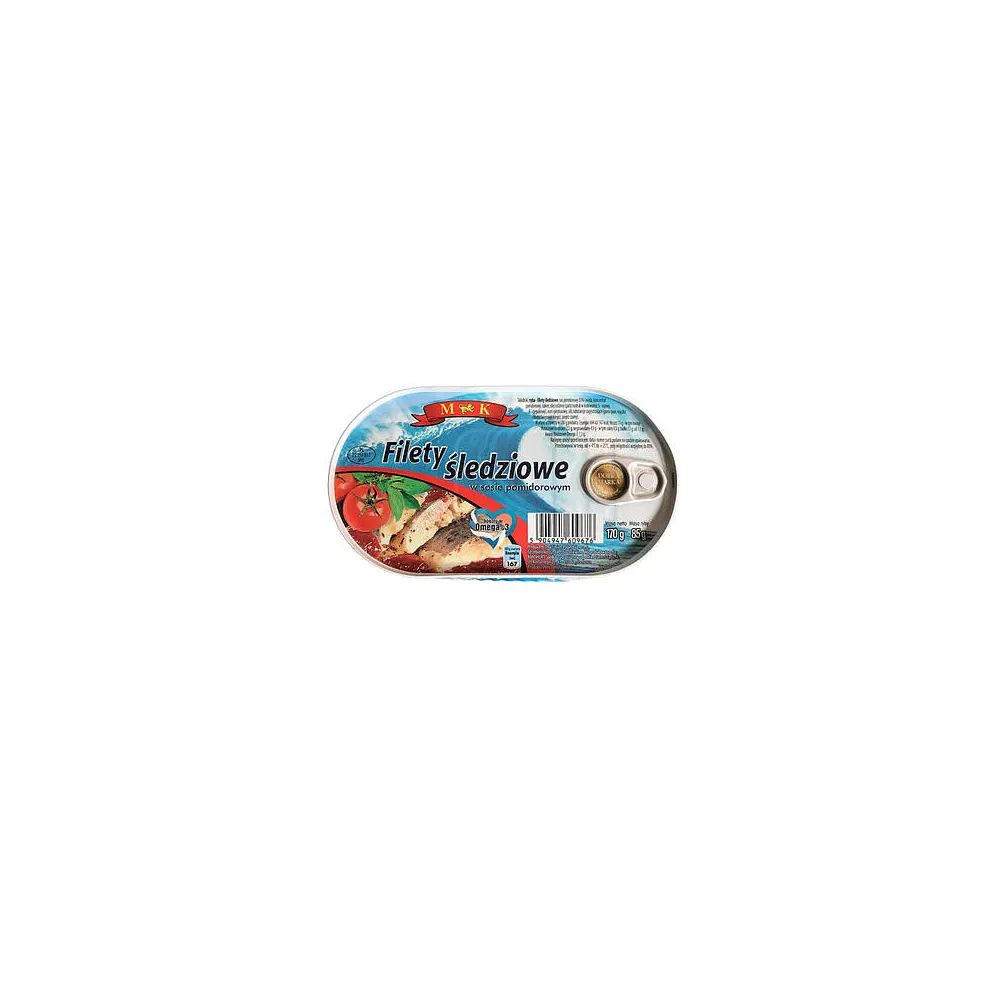 Оселедець M&K у том.соусі 170гр  арт. 05931 