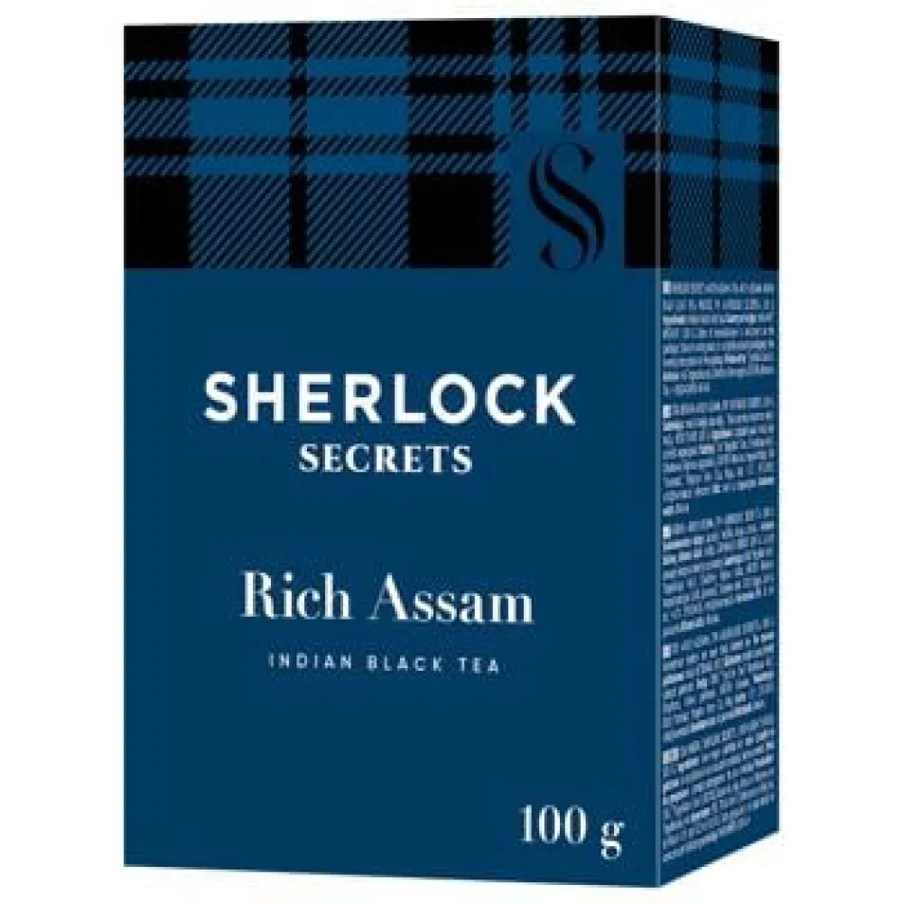 Чай Sherlock Rich Assam 100гр  арт. 07869 