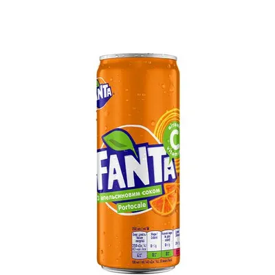 Напій газований Fanta з/б 0.33л  арт. 00157