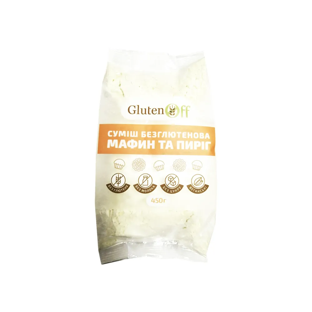 Суміш мафін та пиріг GlutenOff 450гр  арт. 08336 