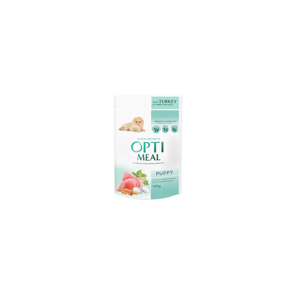 Рідкий корм для собак Opti Meal Індичка 85гр  арт. 07480 