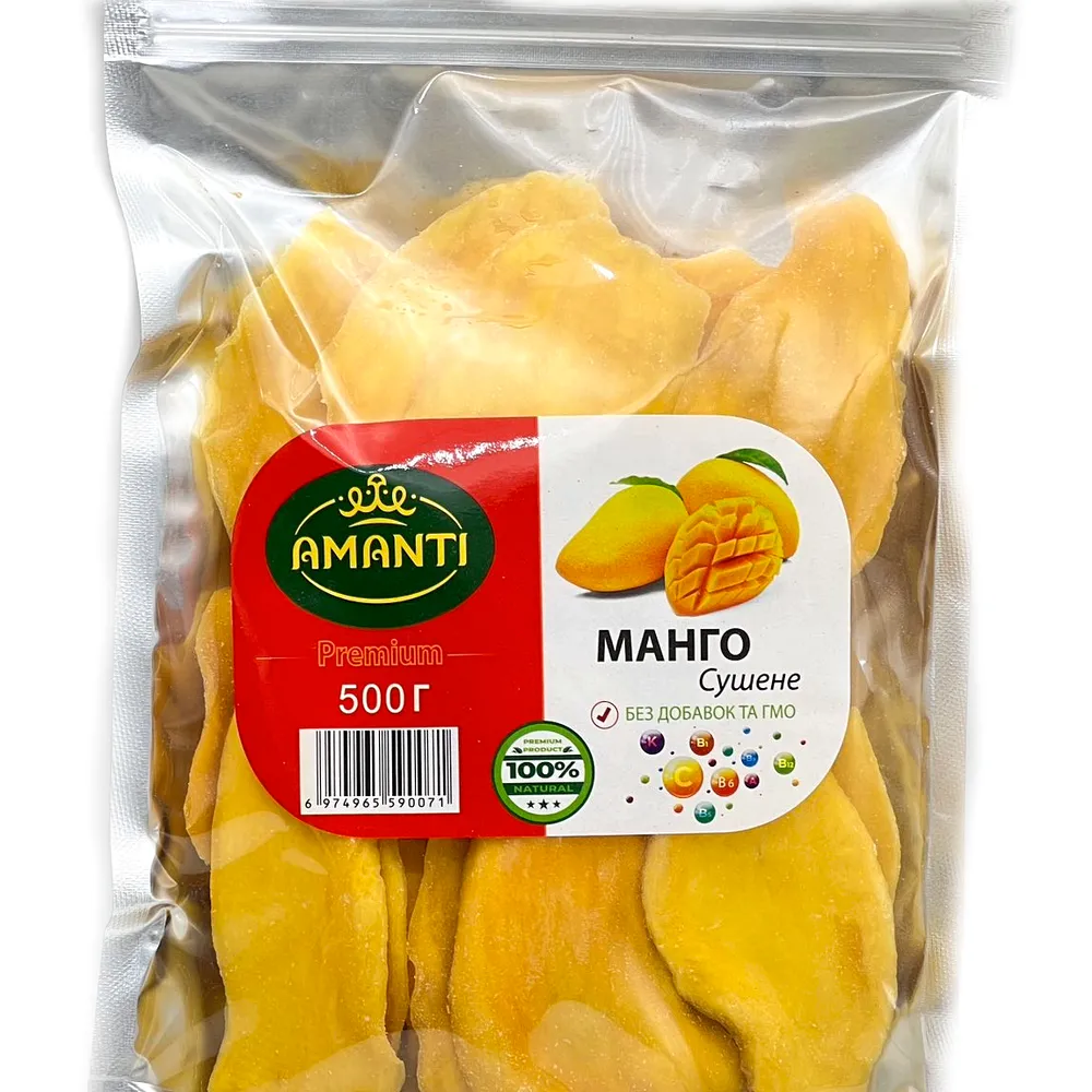 Манго сушене Amanti 250гр  арт. 01866 