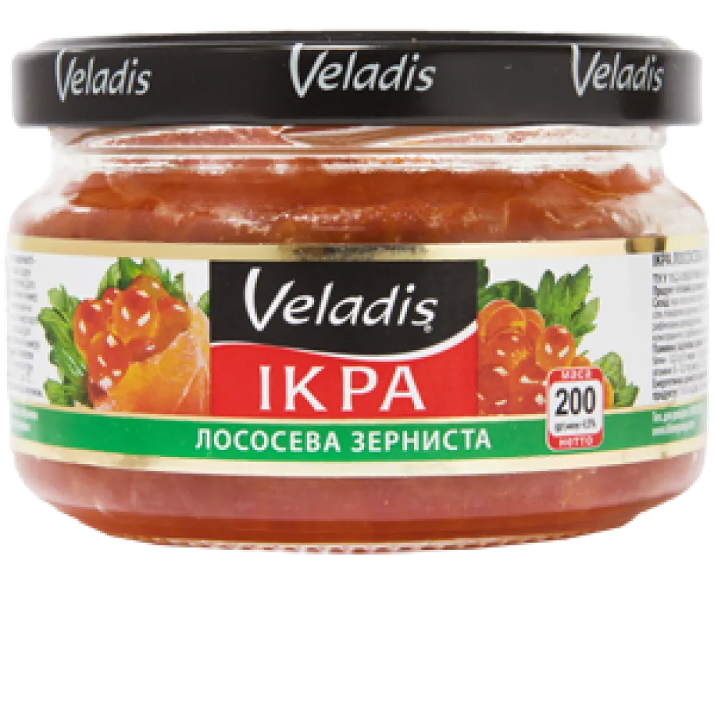 Ікра Veladis Лососева зерниста 90гр  арт. 06427 