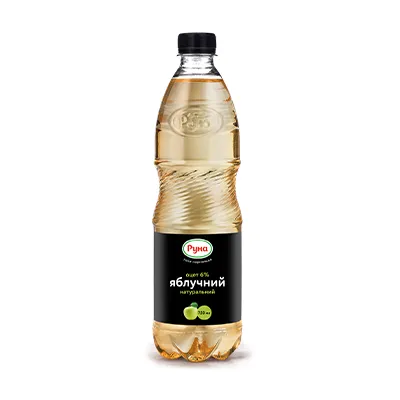 Оцет Руна 6%  ябл. 0,75л  арт. 06892