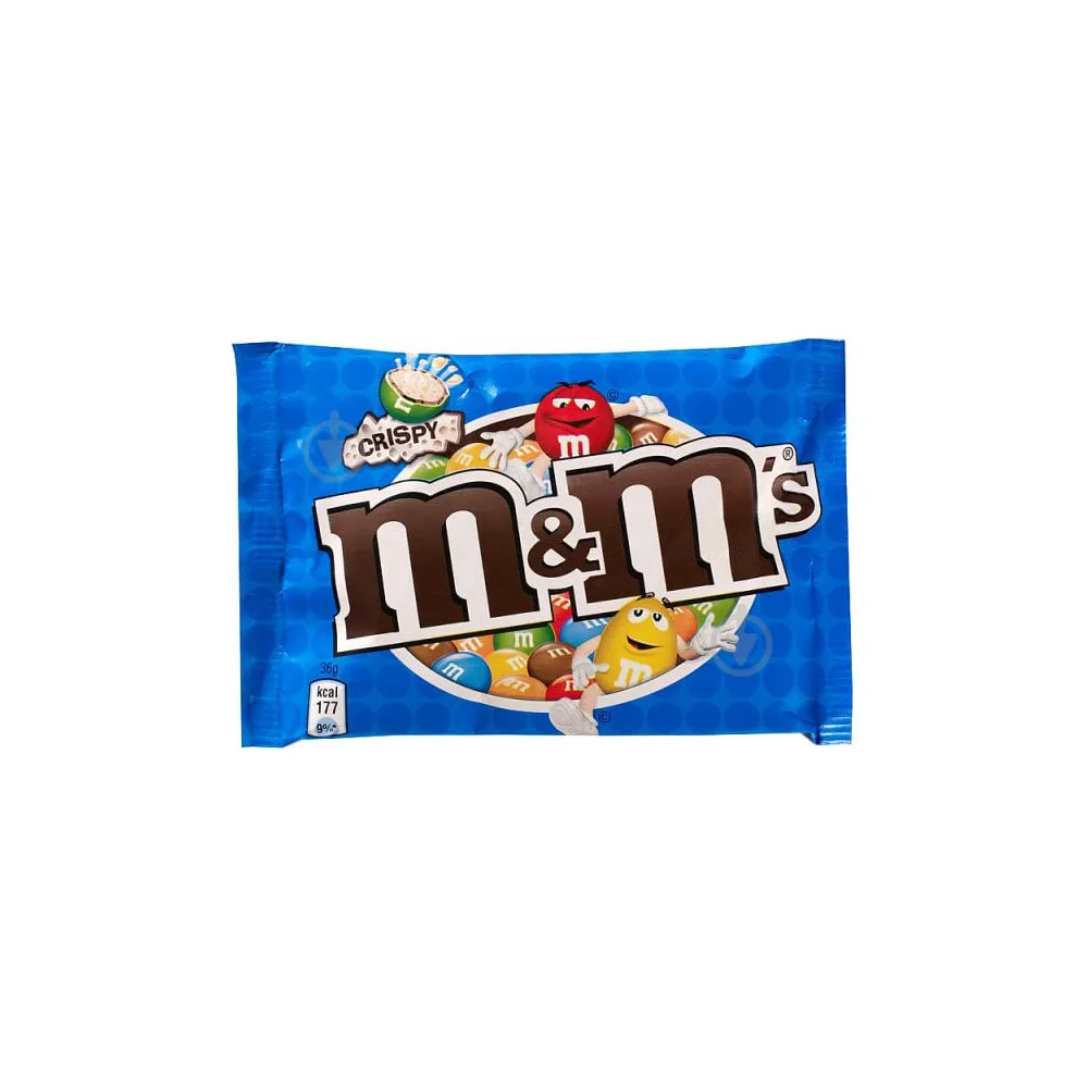 Драже M&M's з рис.кульками 45гр  арт. 07386 