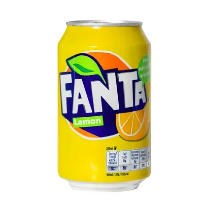 Напій газований Fanta лимон 0.33л  арт. 07083