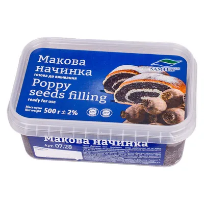 Макова начинка Samtek 500гр  арт. 08141