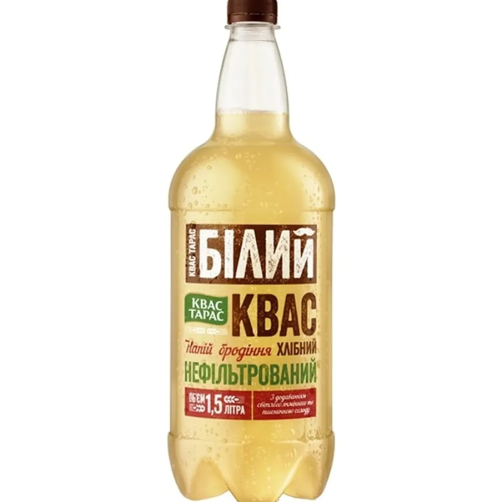 Квас Тарас білий 1,5л  арт. 09497 