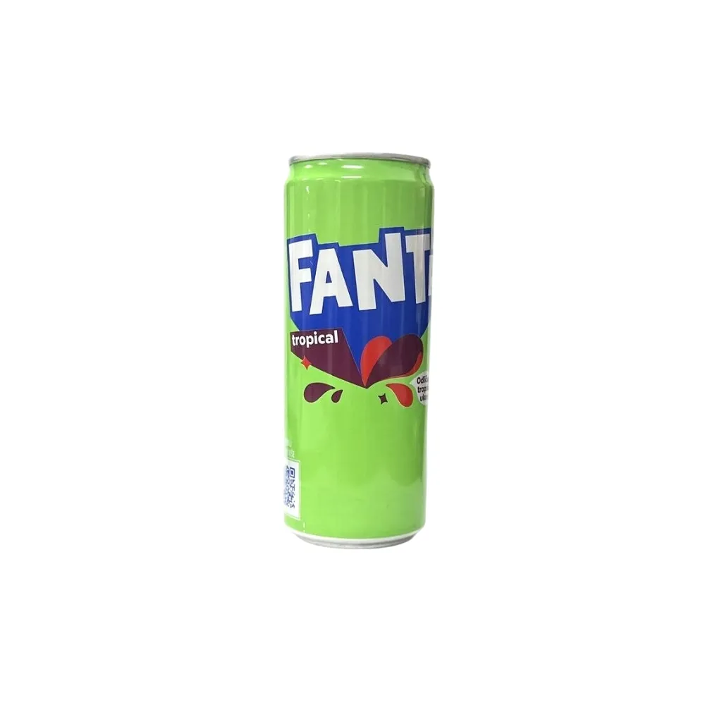 Напій газований Fanta Tropical з/б 0.33л  арт. 10977 
