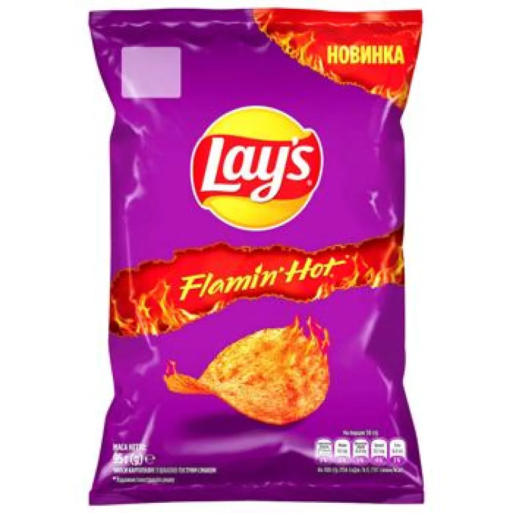 Чипси Lay's Шалено гострі 95гр  арт. 08177 