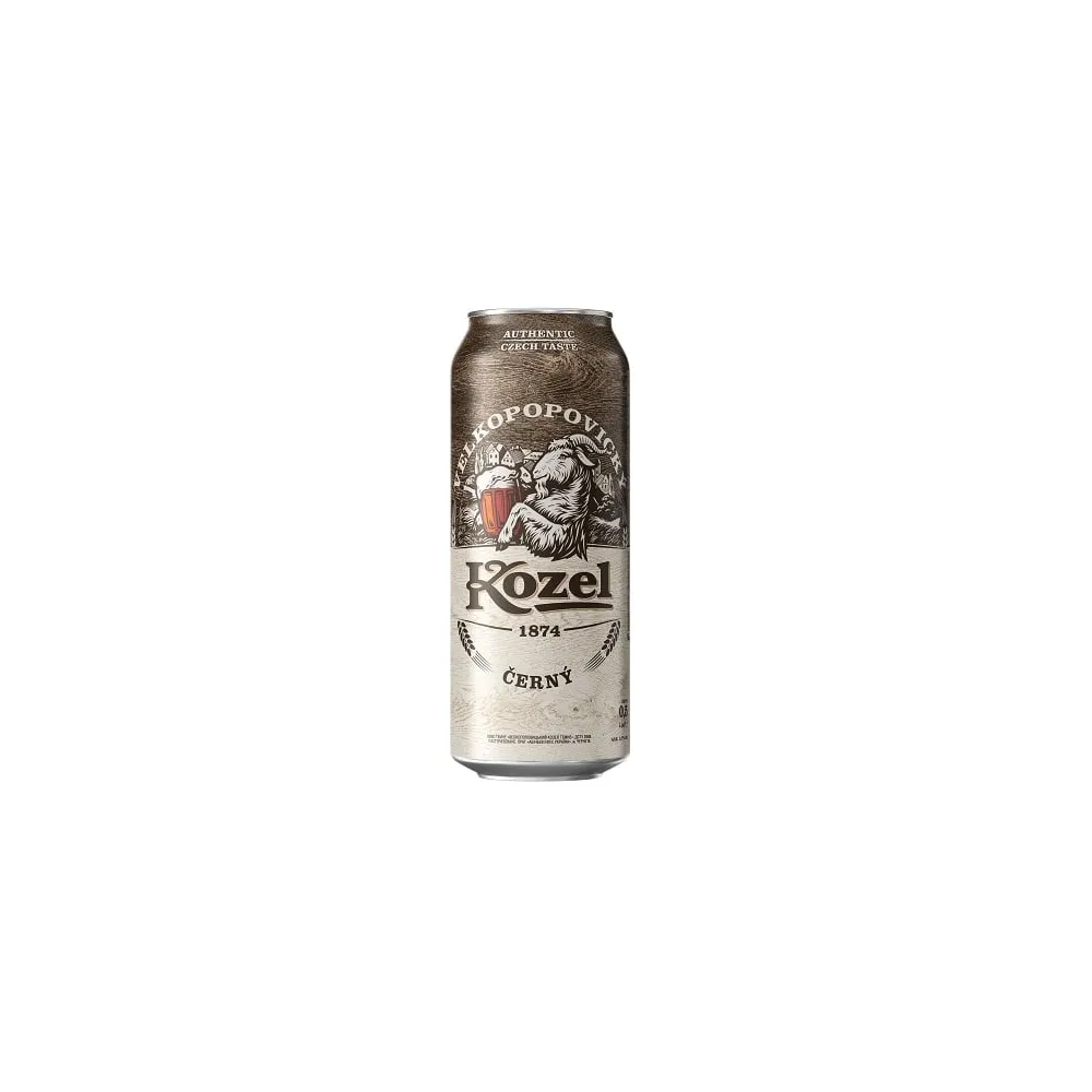 Пиво Kozel Cerny з/б 0.5л  арт. 00529 