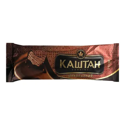 Морозиво Хладик Каштан шокол. 75гр  арт. 02498