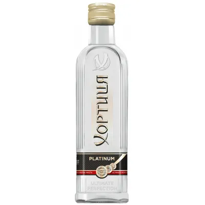 Горілка Хортиця Platinum 0,25л  арт. 06477