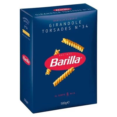 Макарони Barilla Girandole Torsades #34 500гр  арт. 10384
