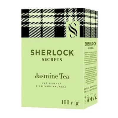 Чай Sherlock Зел.жасмін 100гр  арт. 01798
