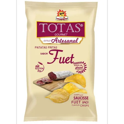 Чипси Totas Fuet 130гр  арт. 08822