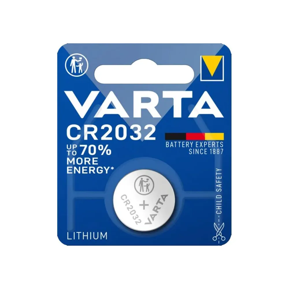 Батарейка Varta CR2032 1шт  арт. 06301 
