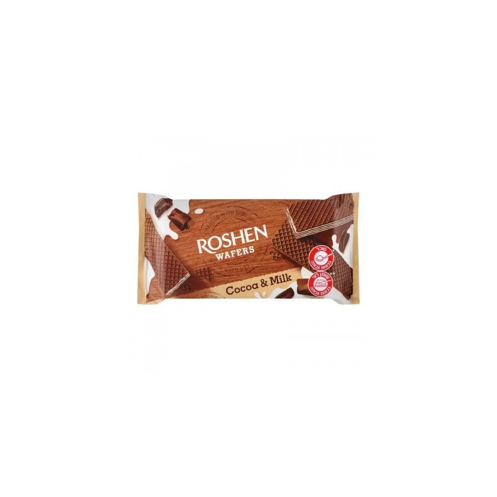 Вафля Roshen Wafers какао-молоко 216гр  арт. 08509 
