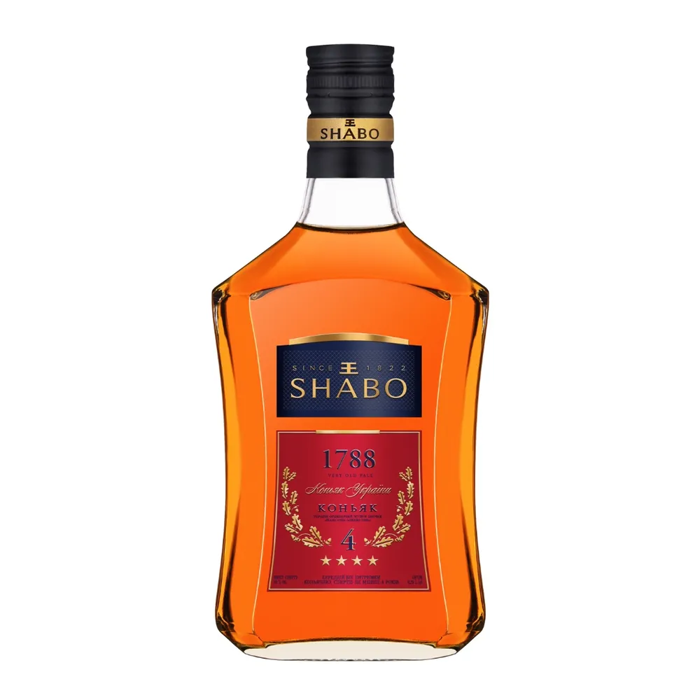 Бренді Shabo 4* 0.25л  арт. 00320 