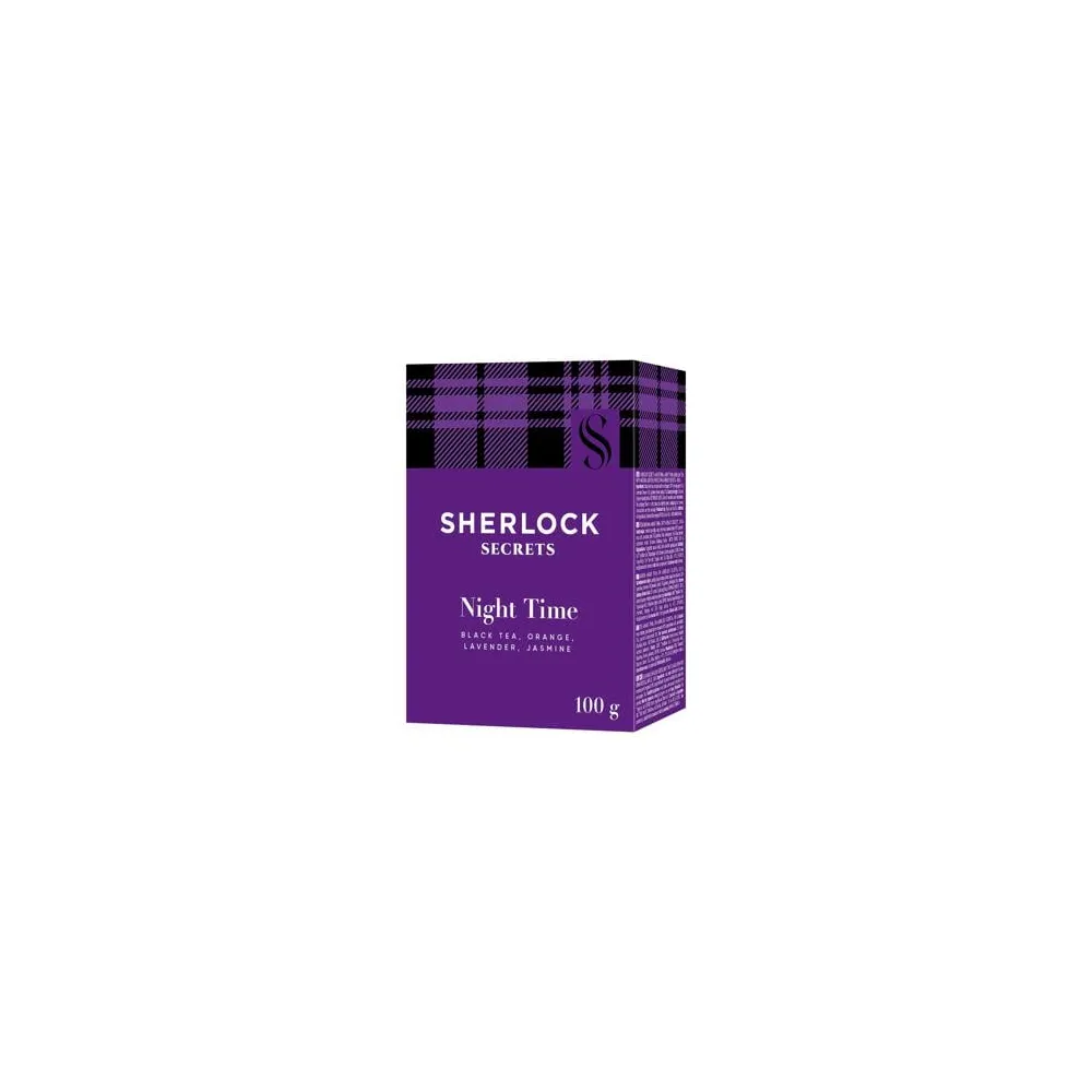 Чай Sherlock Night Time 100гр  арт. 05018 