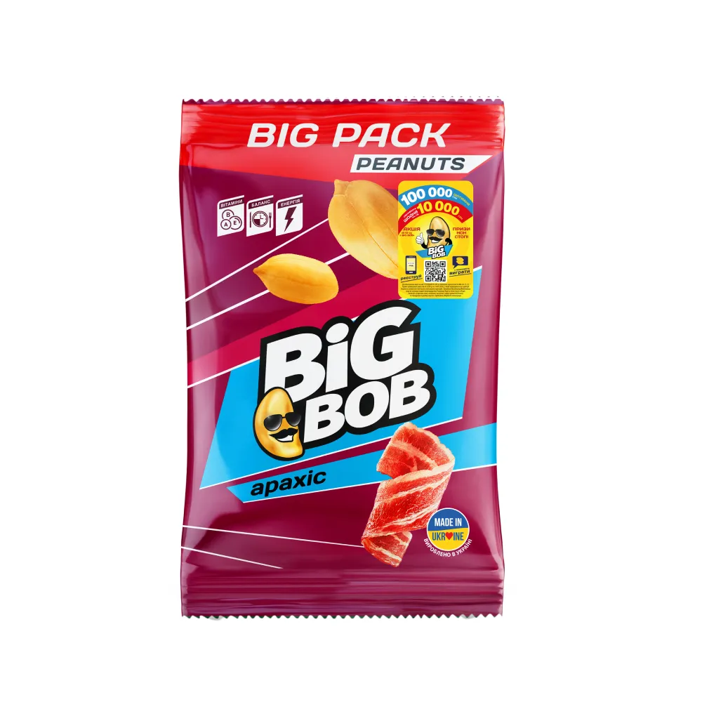 Арахіс Big Bob Бекон 160гр  арт. 00589 