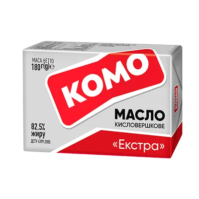 Масло Комо 82,5% 180гр  арт. 08636