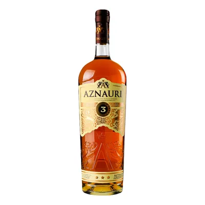 Коньяк Aznauri 3* 1л  арт. 04984