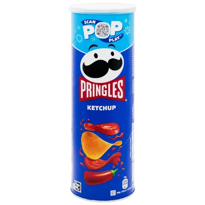 Чипси Pringles Кетчуп 165гр  арт. 10131