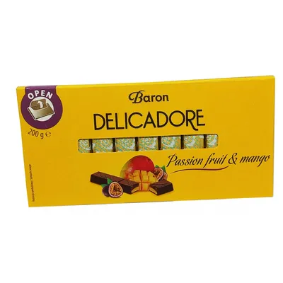 Шоколад Delicadore Манго 200гр  арт. 07217