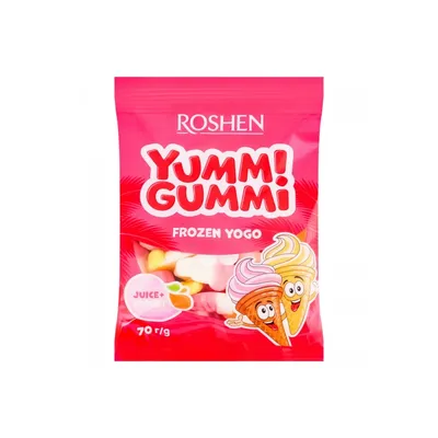 Желейна цукерка Yummi Gummi Frozen Акц. 70гр  арт. 09279