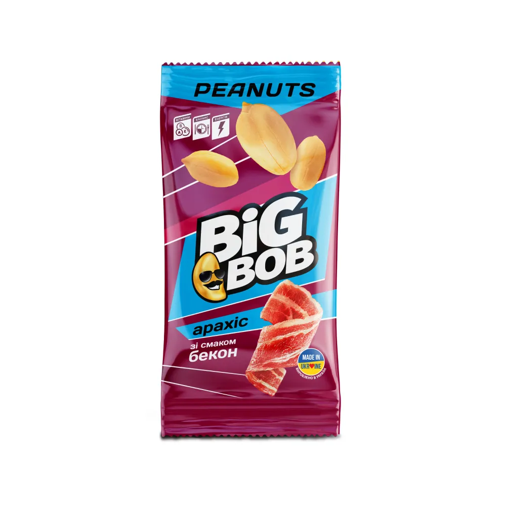 Арахіс Big Bob Бекон 60гр  арт. 00584 